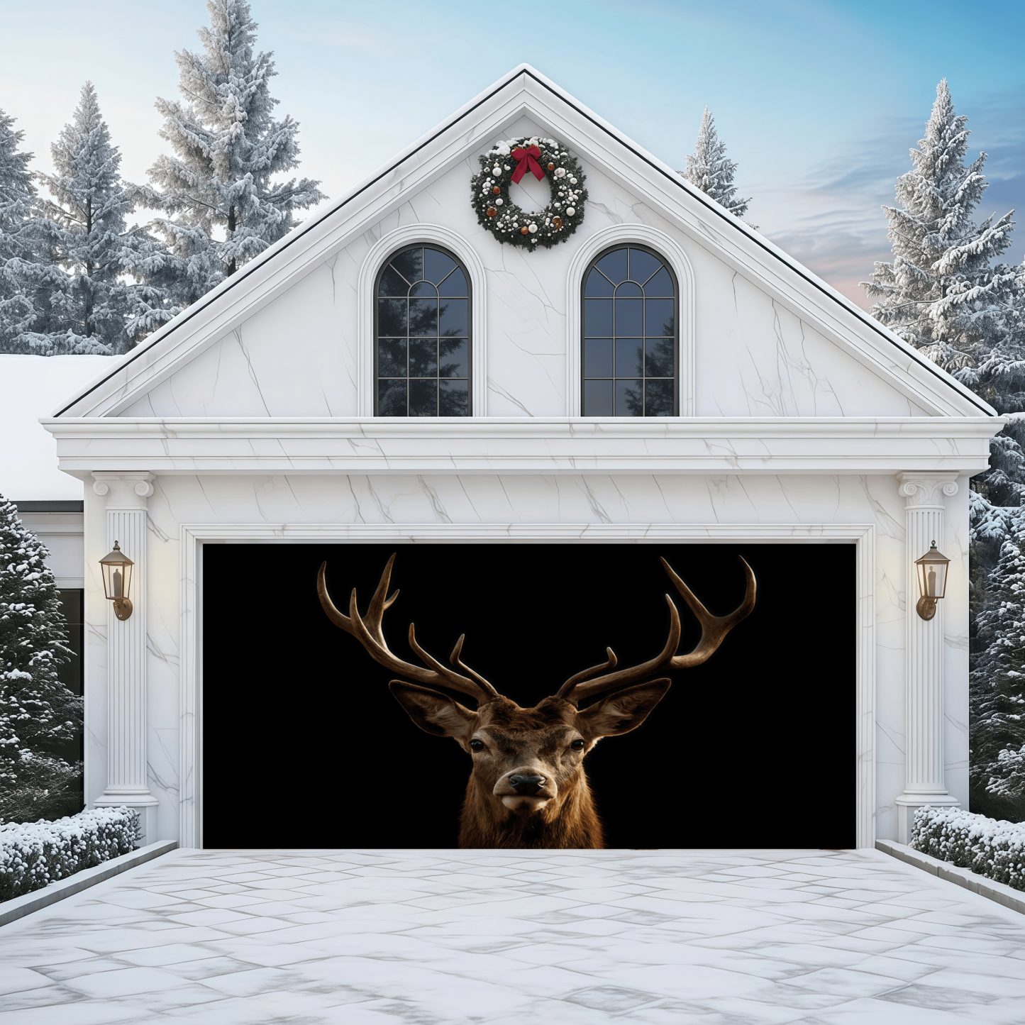 The Crown of the Forest | Animal Garage Door Covers