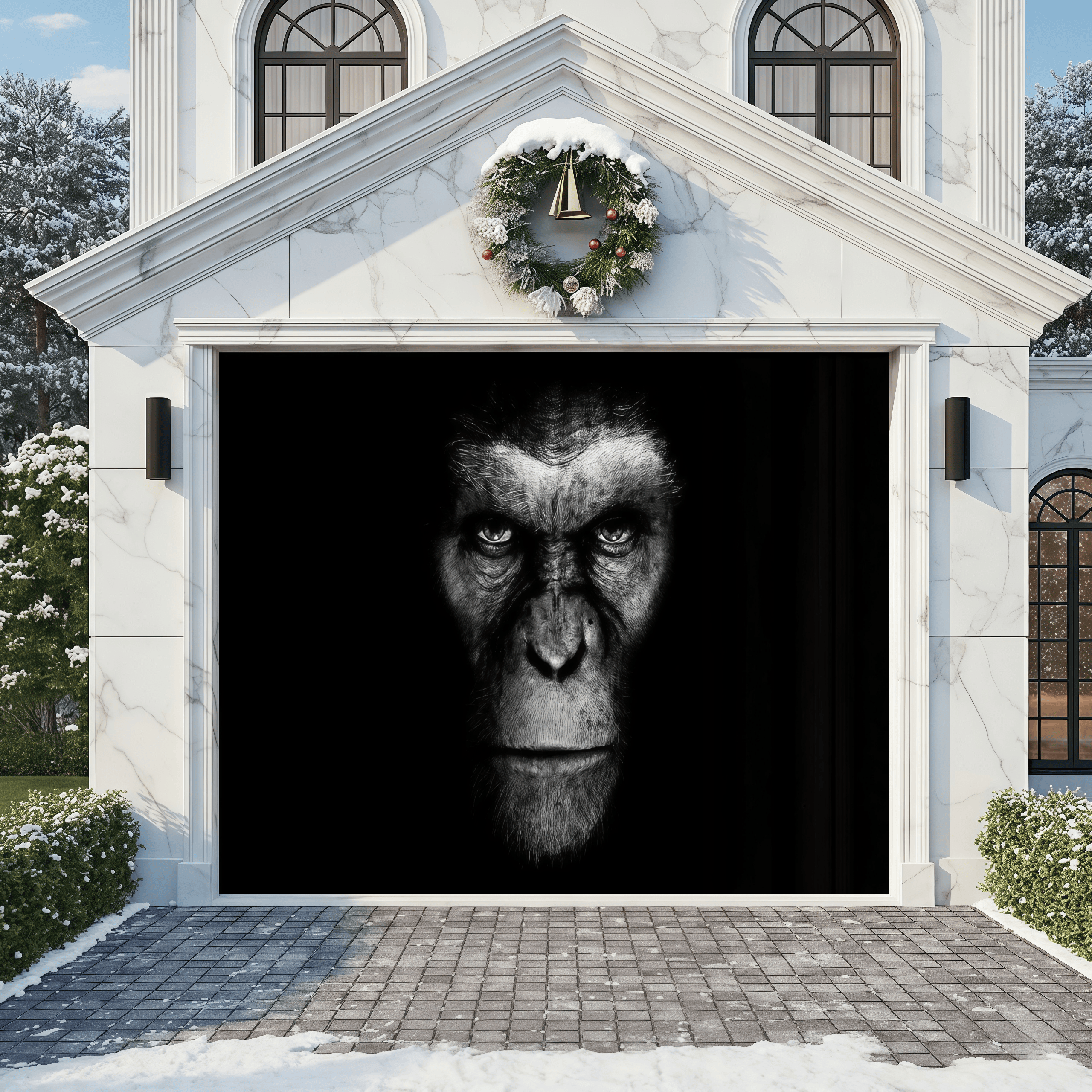 Gnosis in the Void | Animal Garage Door Covers