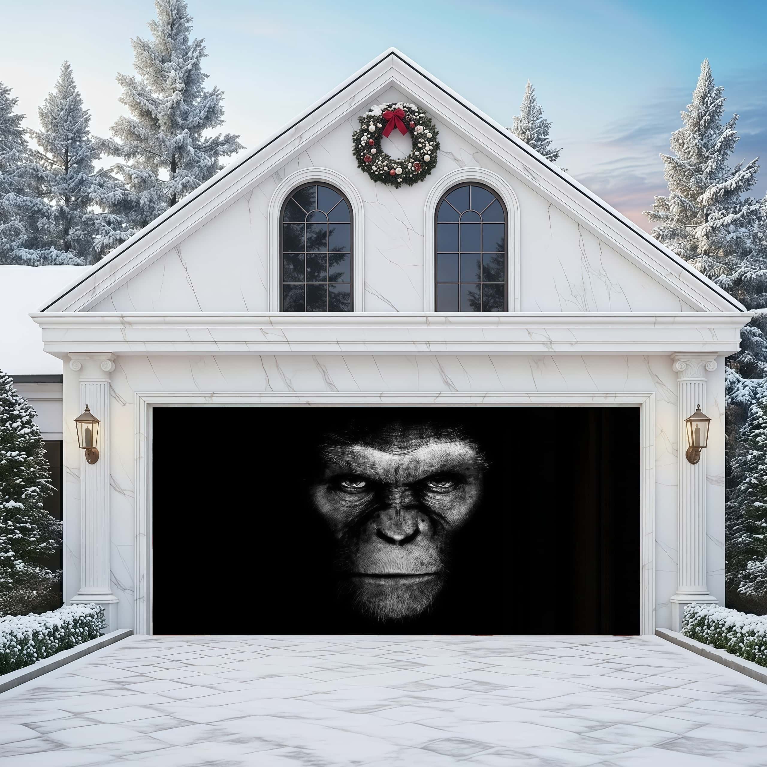 Gnosis in the Void | Animal Garage Door Covers