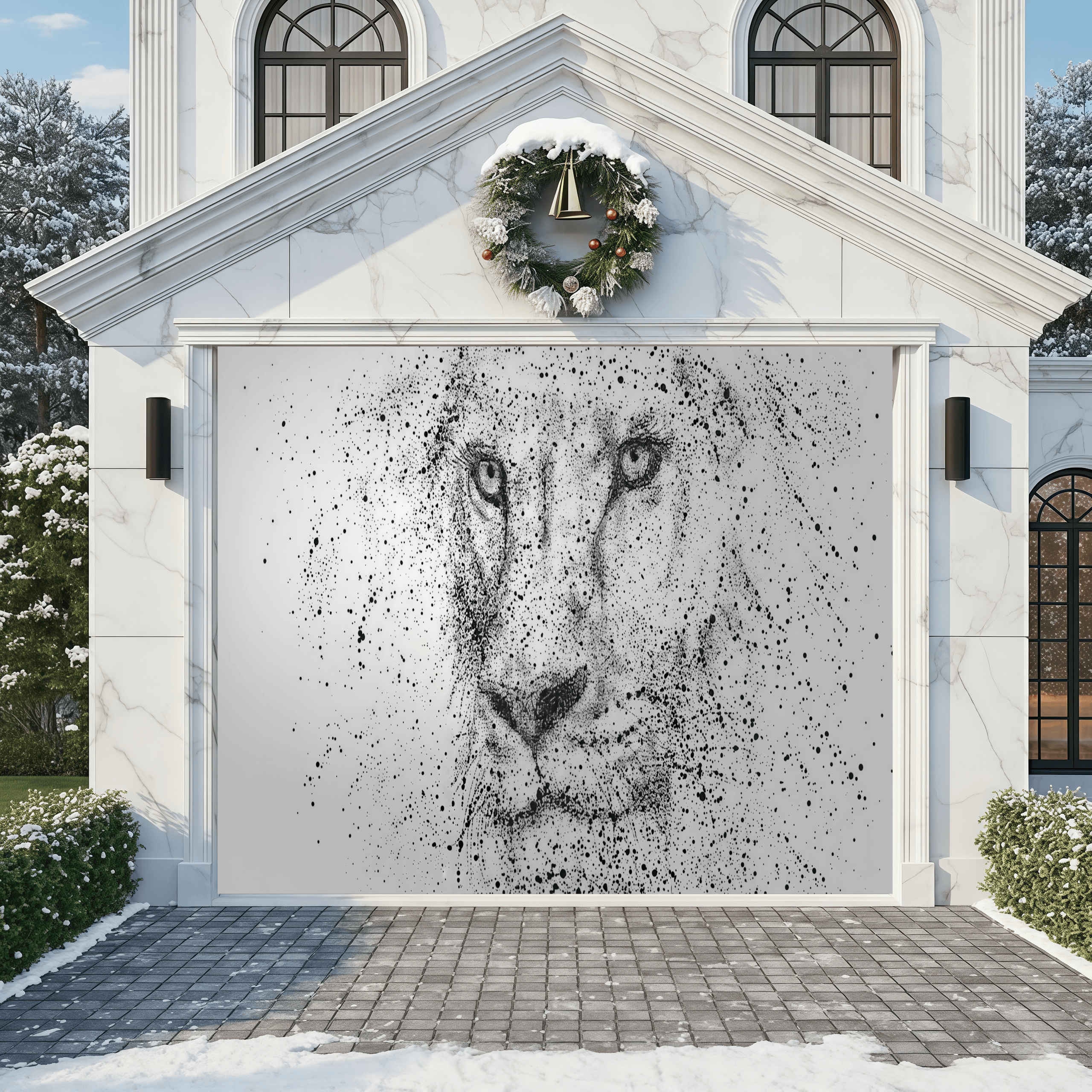 Ink Majesty | Animal Garage Door Covers