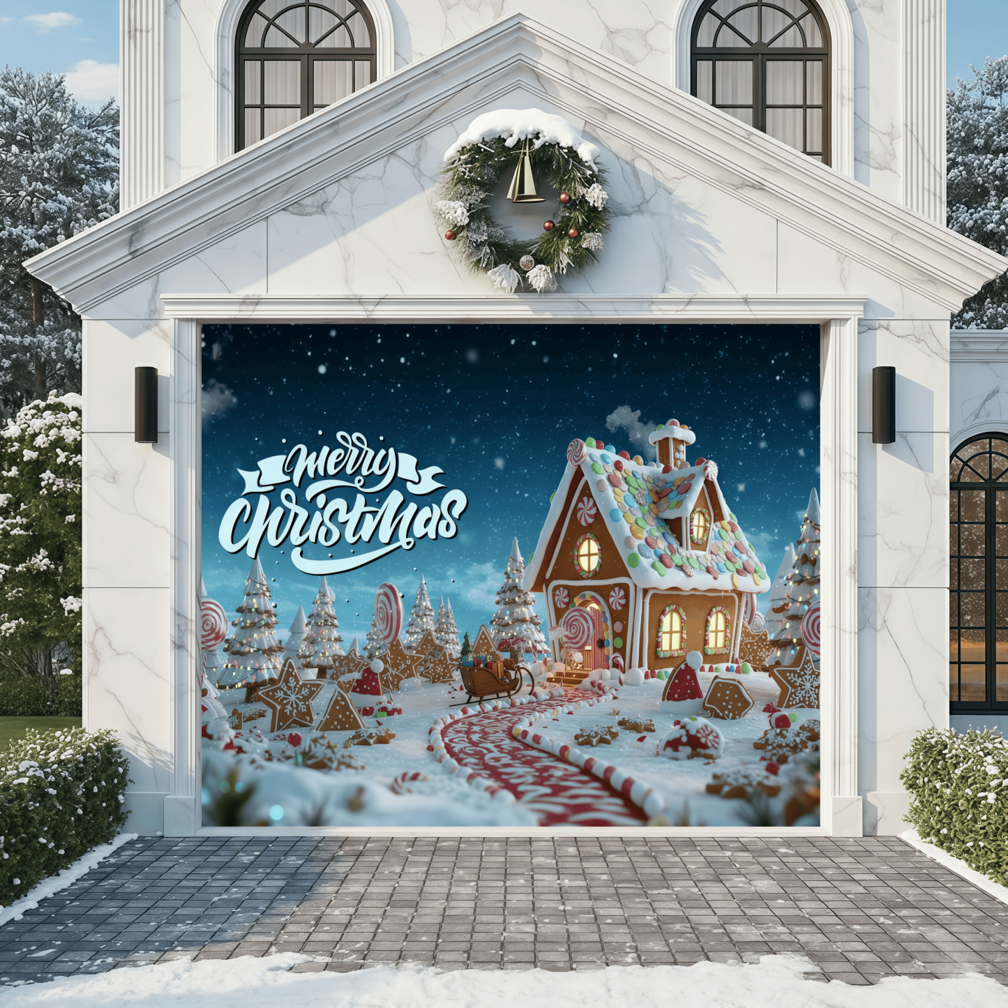 Christmas Wonderland | Christmas Garage Door Cover