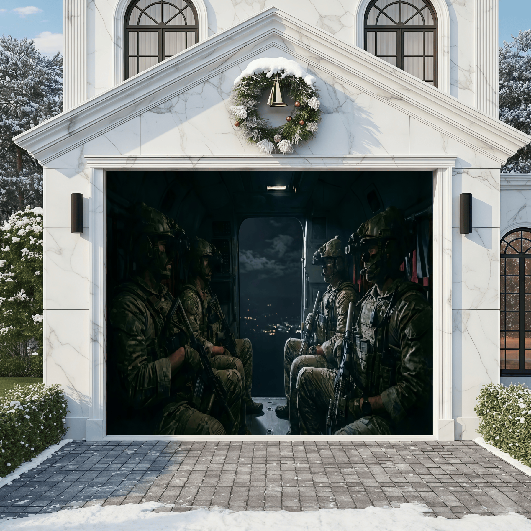 Ghost Squad: Nightfall Infiltration | Military Garage Door Cover