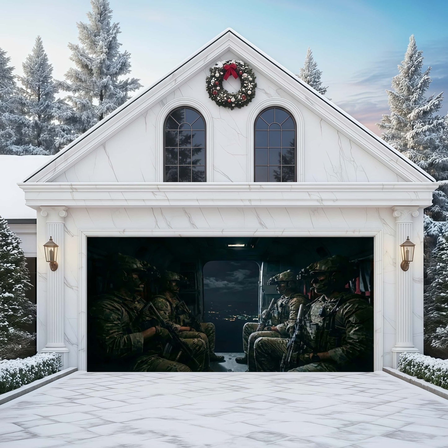 Ghost Squad: Nightfall Infiltration | Military Garage Door Cover