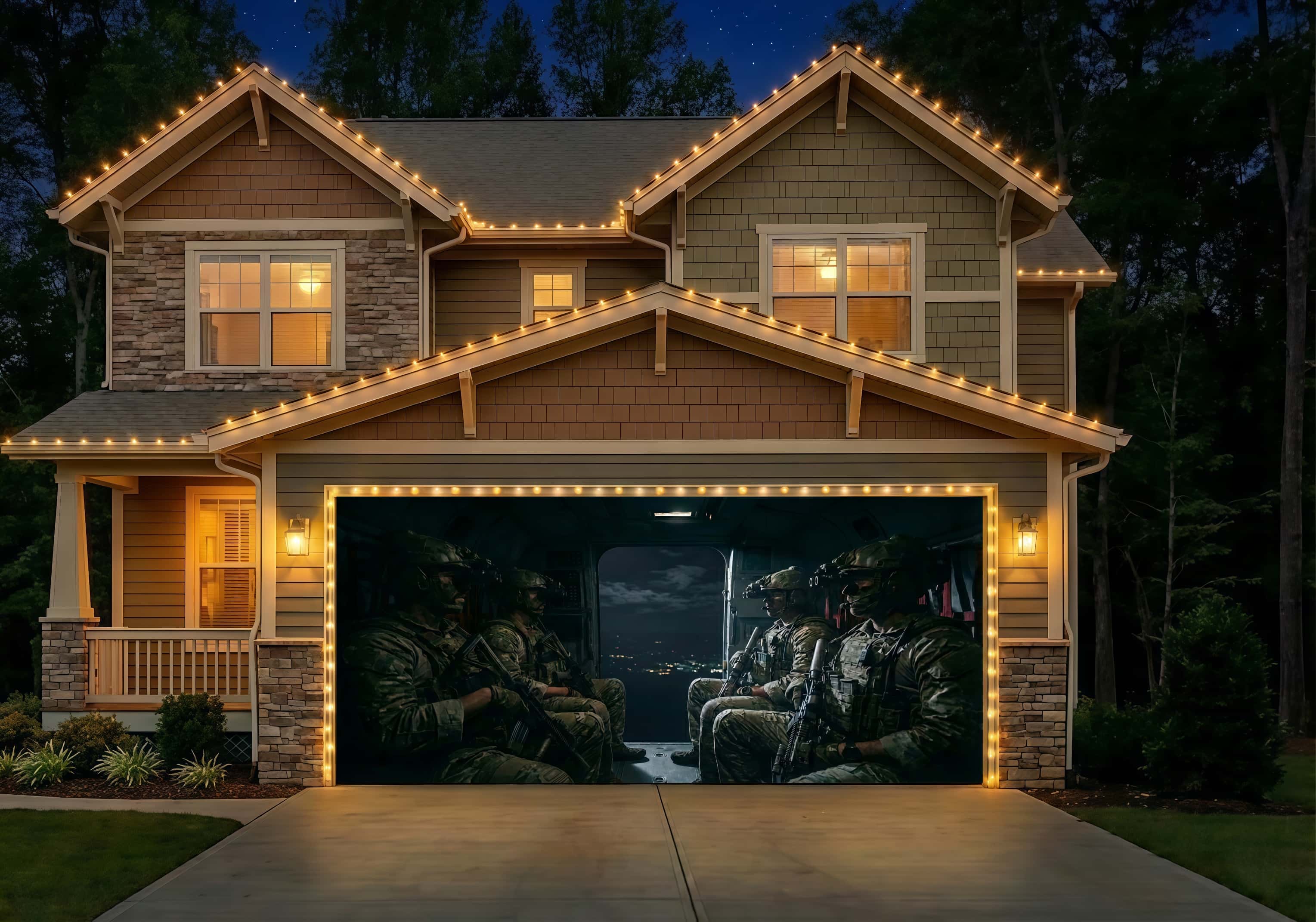 Ghost Squad: Nightfall Infiltration | Military Garage Door Cover