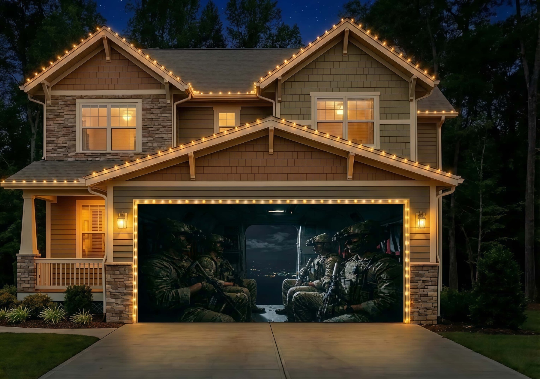 Ghost Squad: Nightfall Infiltration | Military Garage Door Cover