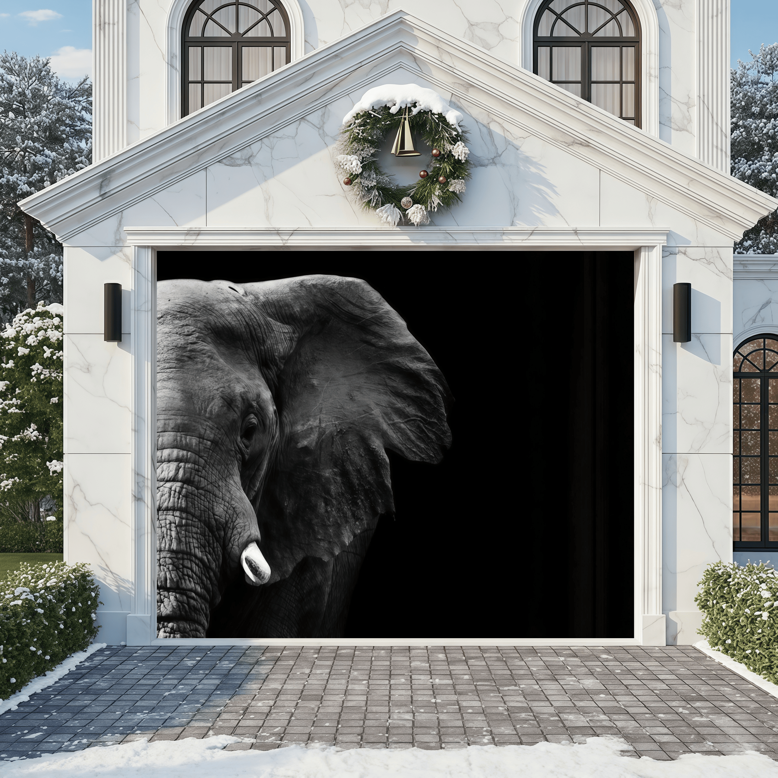 Ancient Echoes | Animal Garage Door Covers