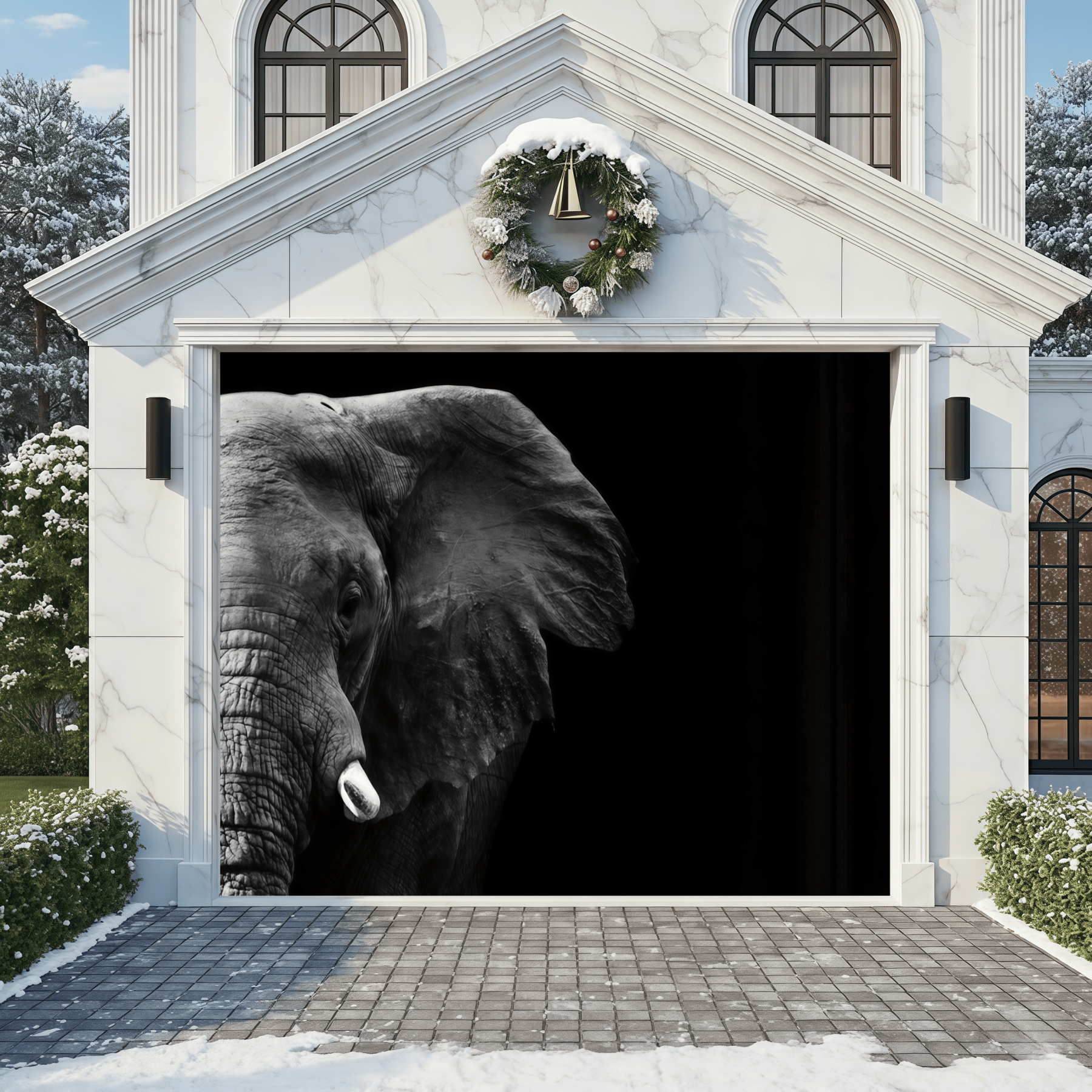 Ancient Echoes | Animal Garage Door Covers