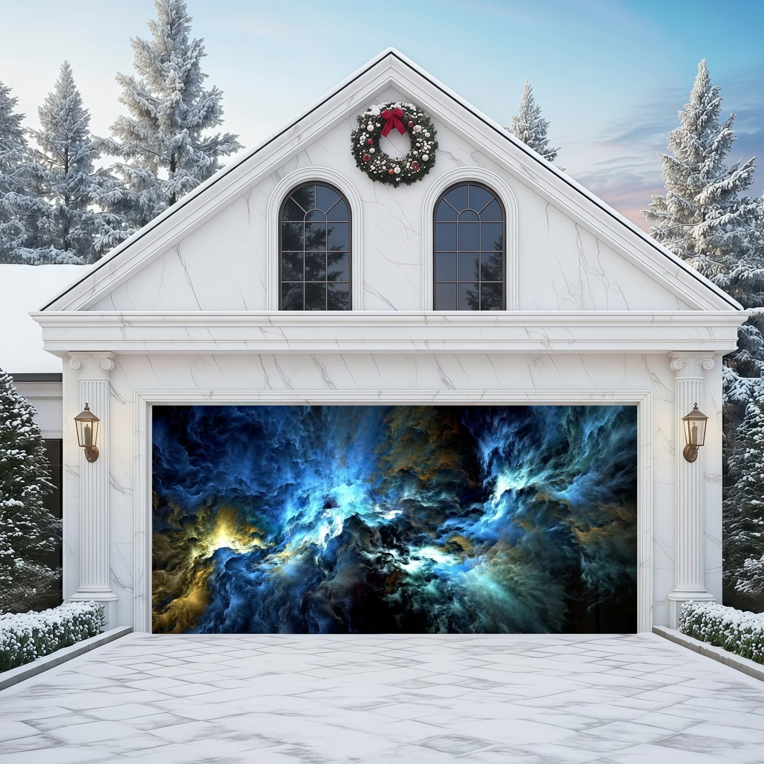 Celestial Tempest | Abstract Garage Door Covers