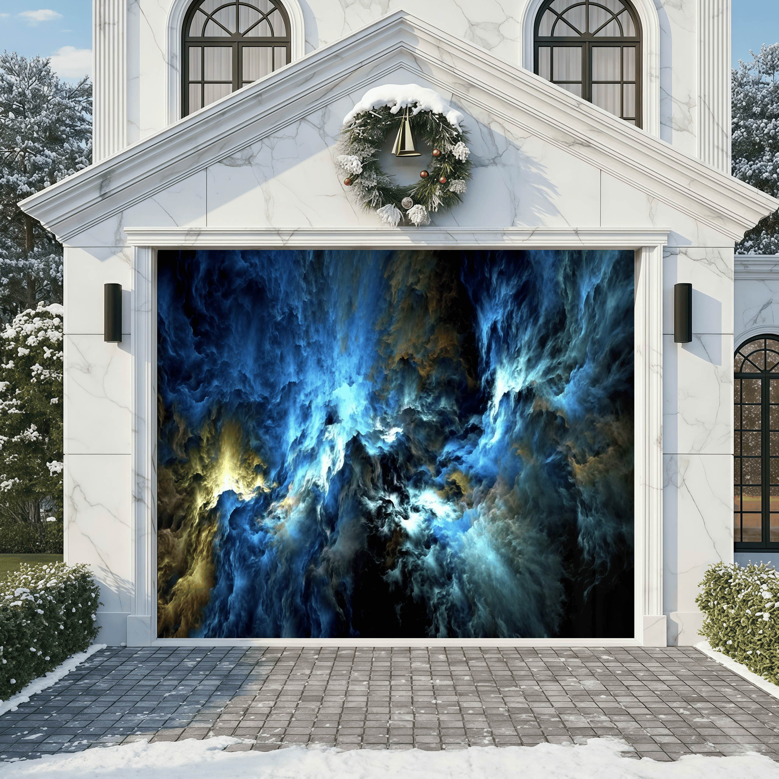Celestial Tempest | Abstract Garage Door Covers