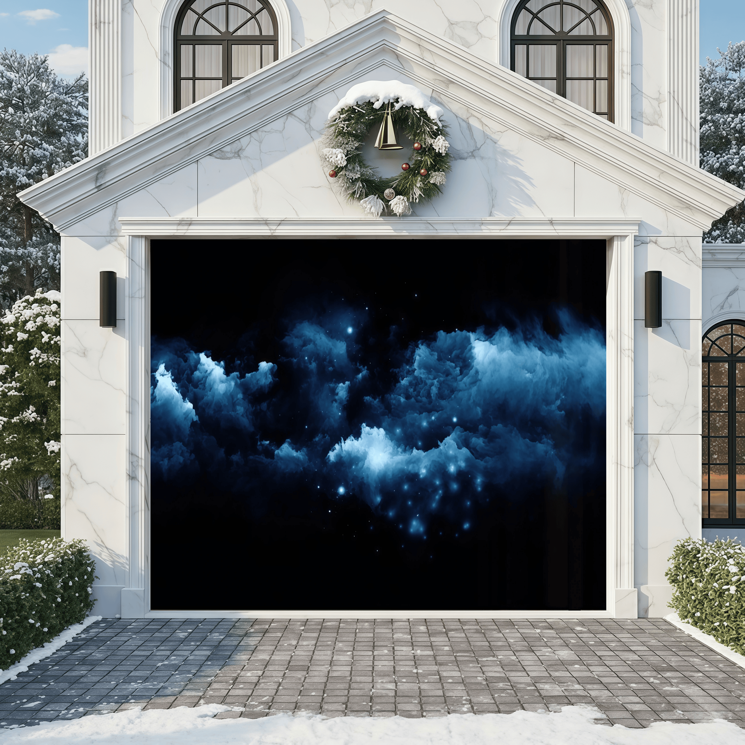 Celestial Whisper | Abstract Garage Door Covers