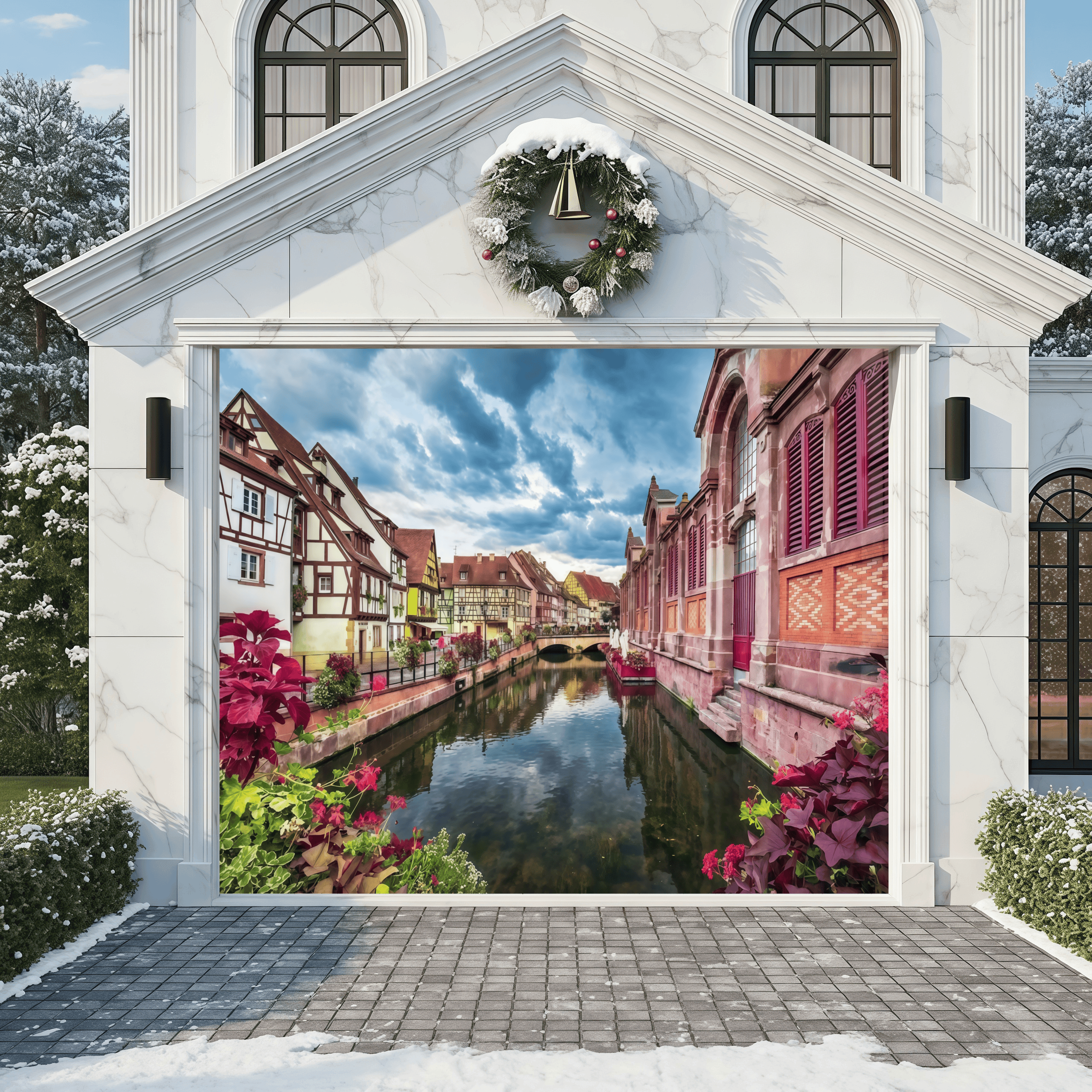 Colmar - France | Landscape Garage Door Cover