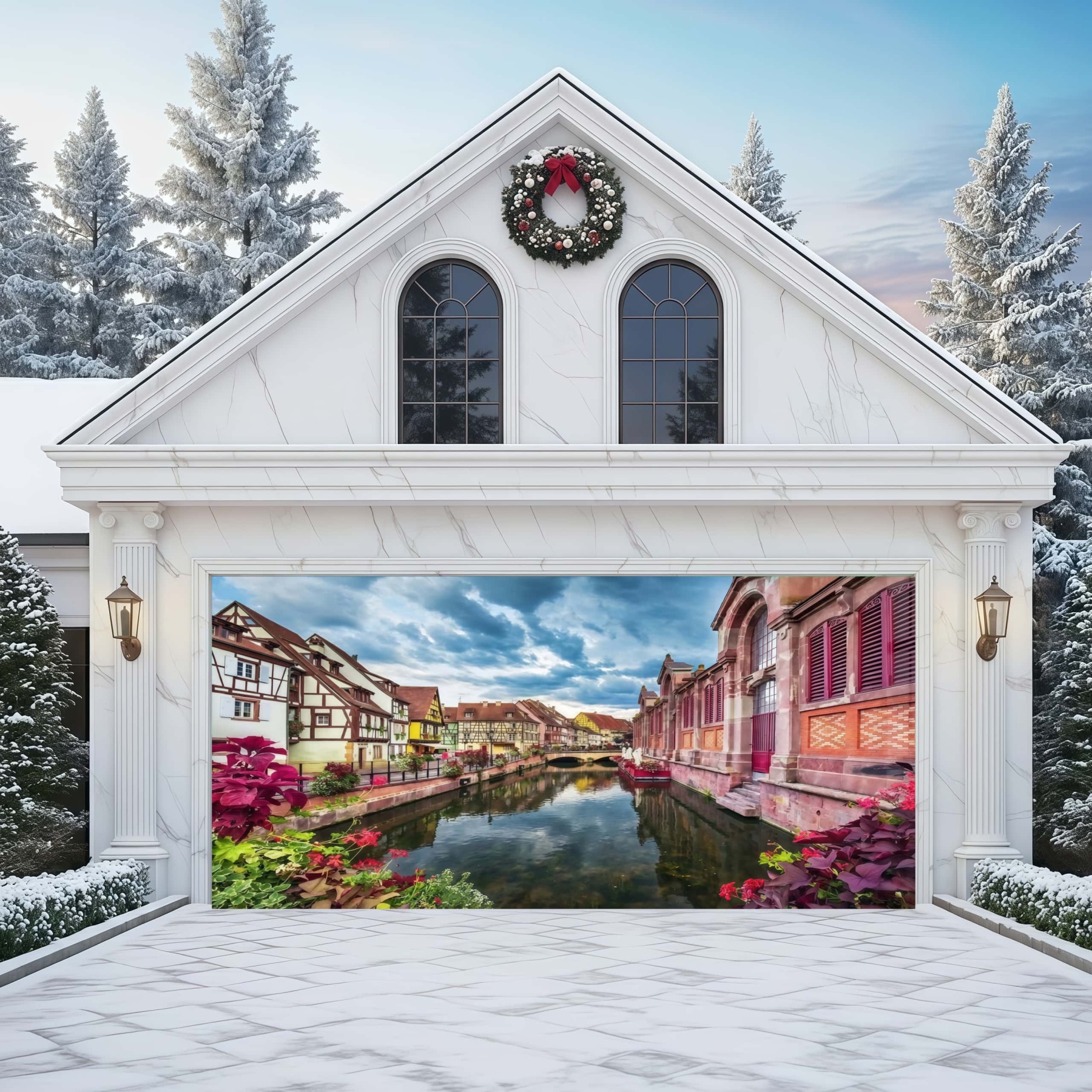 Colmar - France | Landscape Garage Door Cover