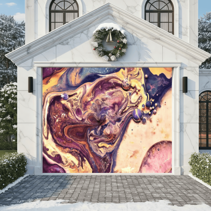 Gilded Dream | Abstract Garage Door Covers