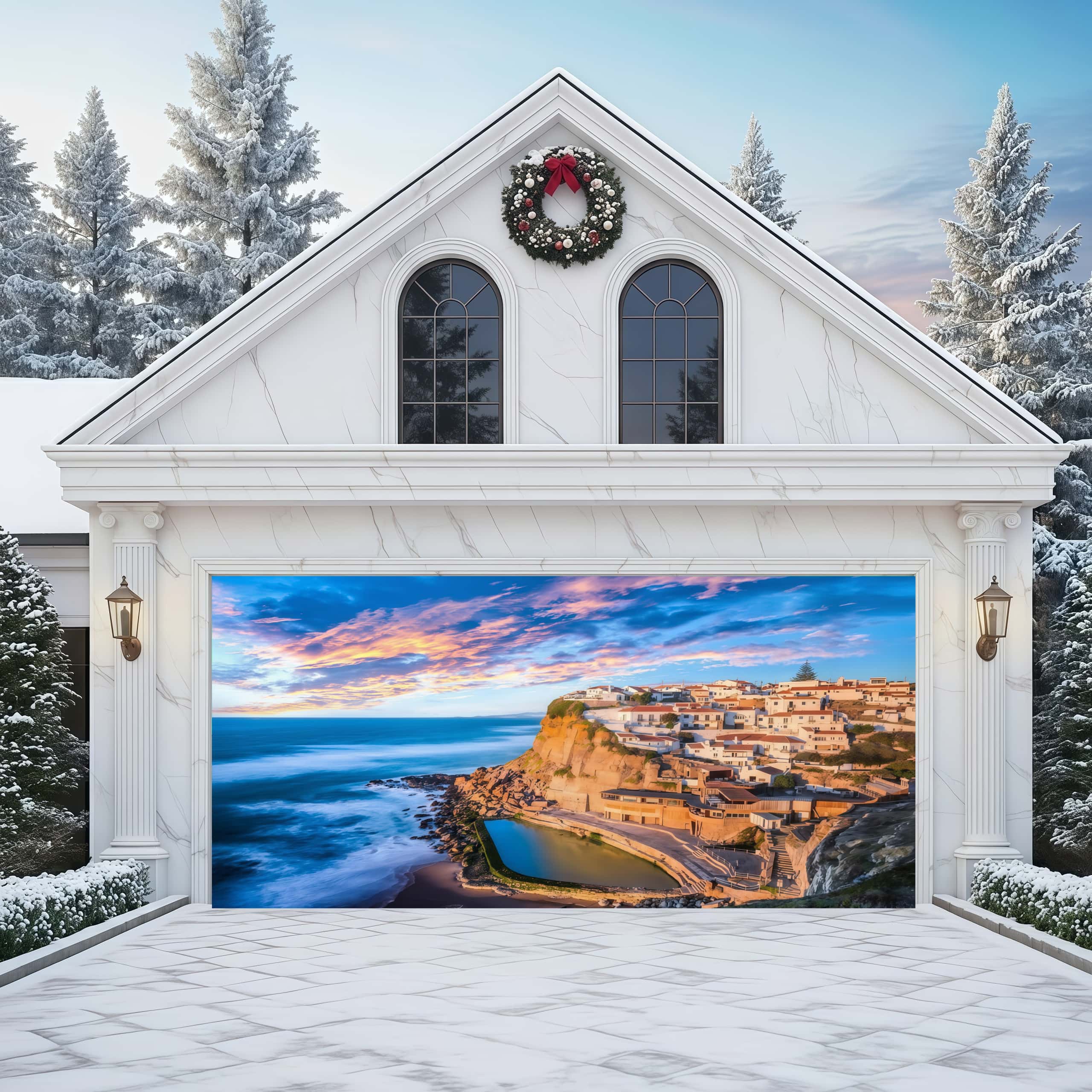 Lisbon - Portugal | Landscape Garage Door Cover