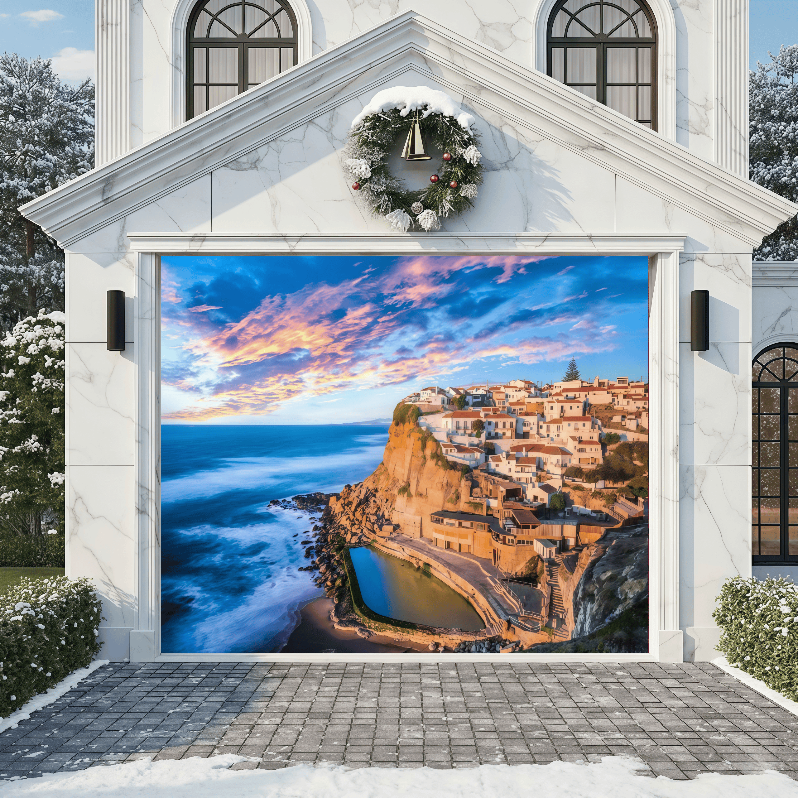 Lisbon - Portugal | Landscape Garage Door Cover