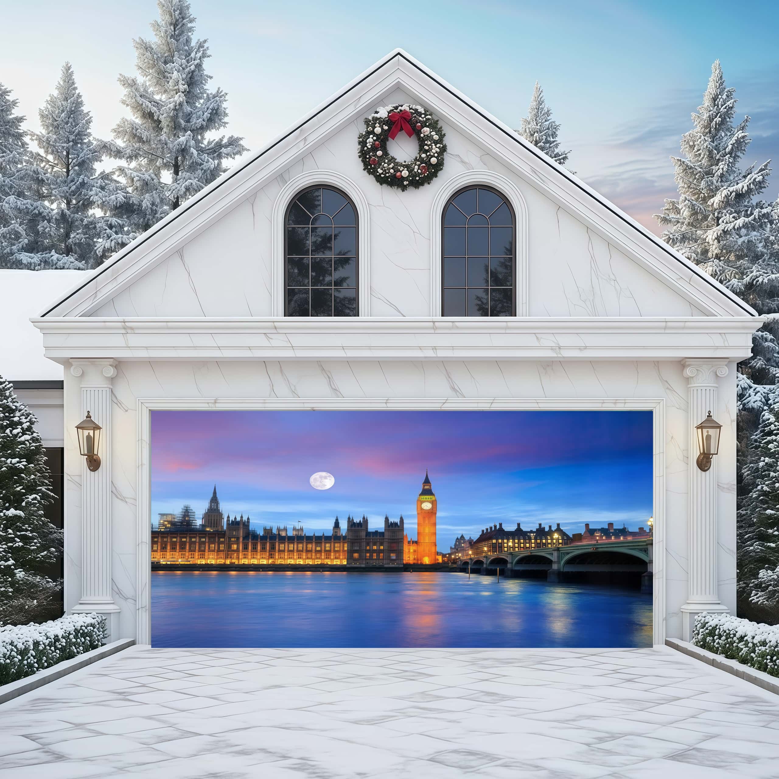 London Skyline - UK | Landscape Garage Door Cover