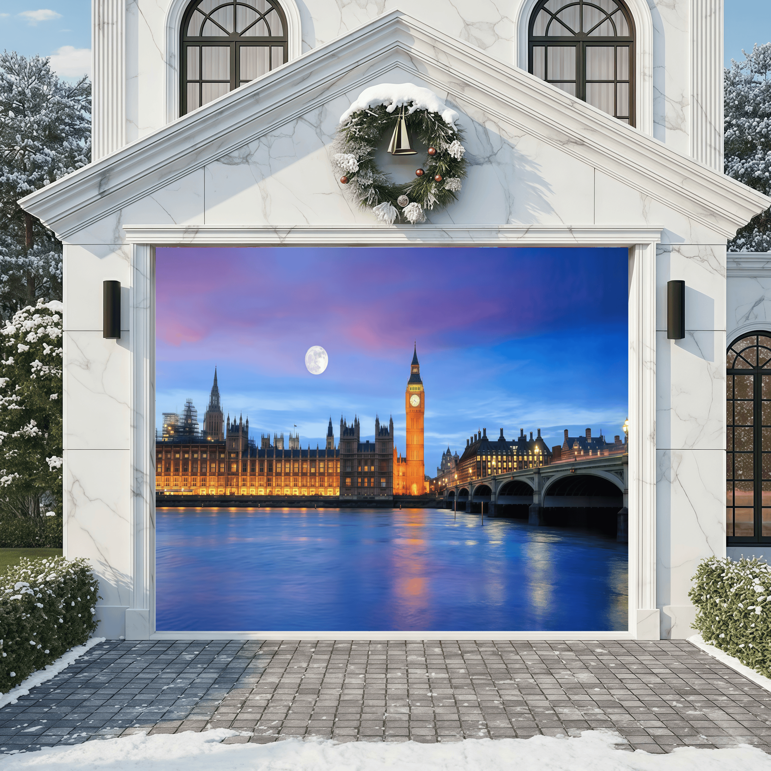 London Skyline - UK | Landscape Garage Door Cover