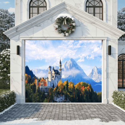 Neuschwanstein Castle, Germany | Landscape Garage Door Cover