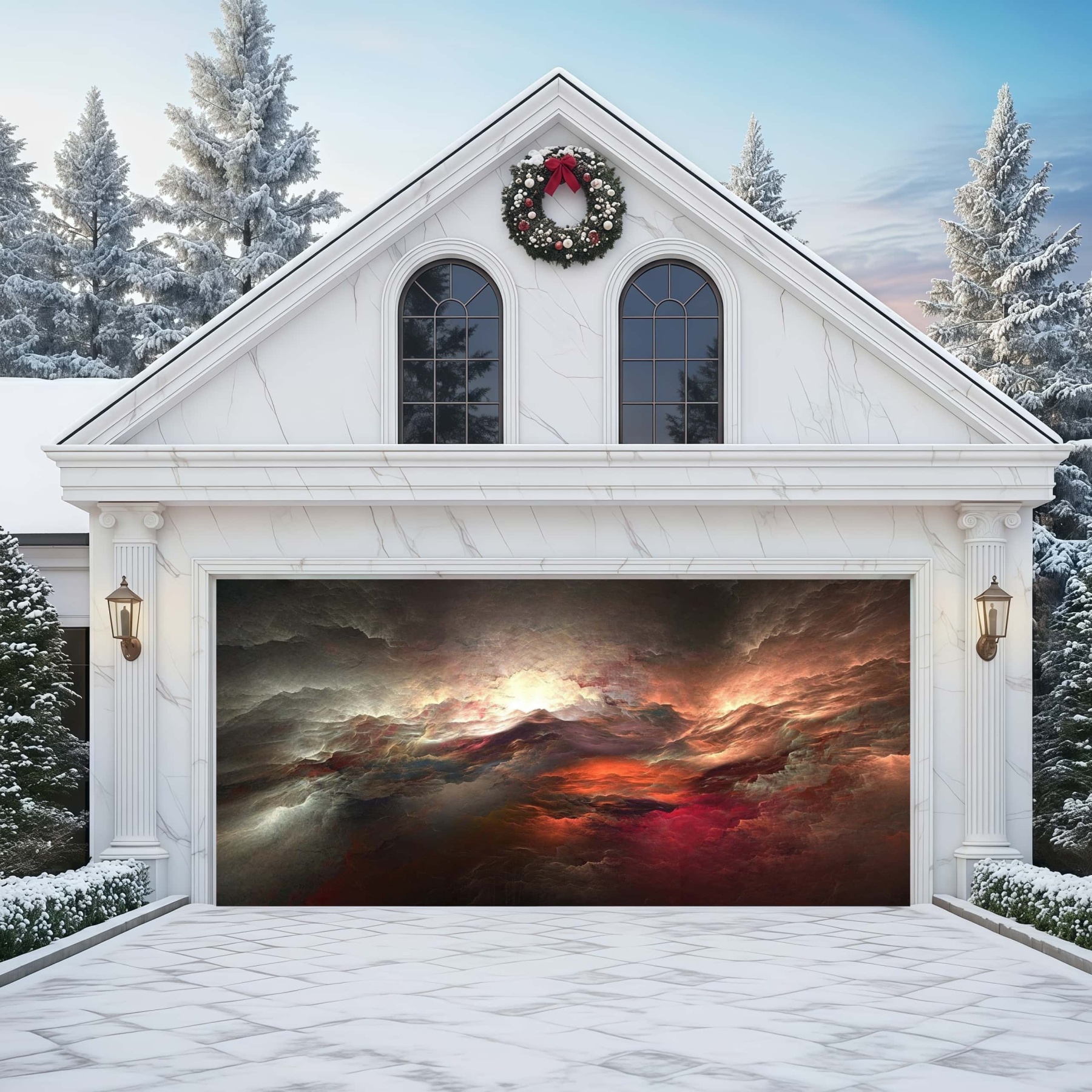Genesis Chaos | Abstract Garage Door Covers