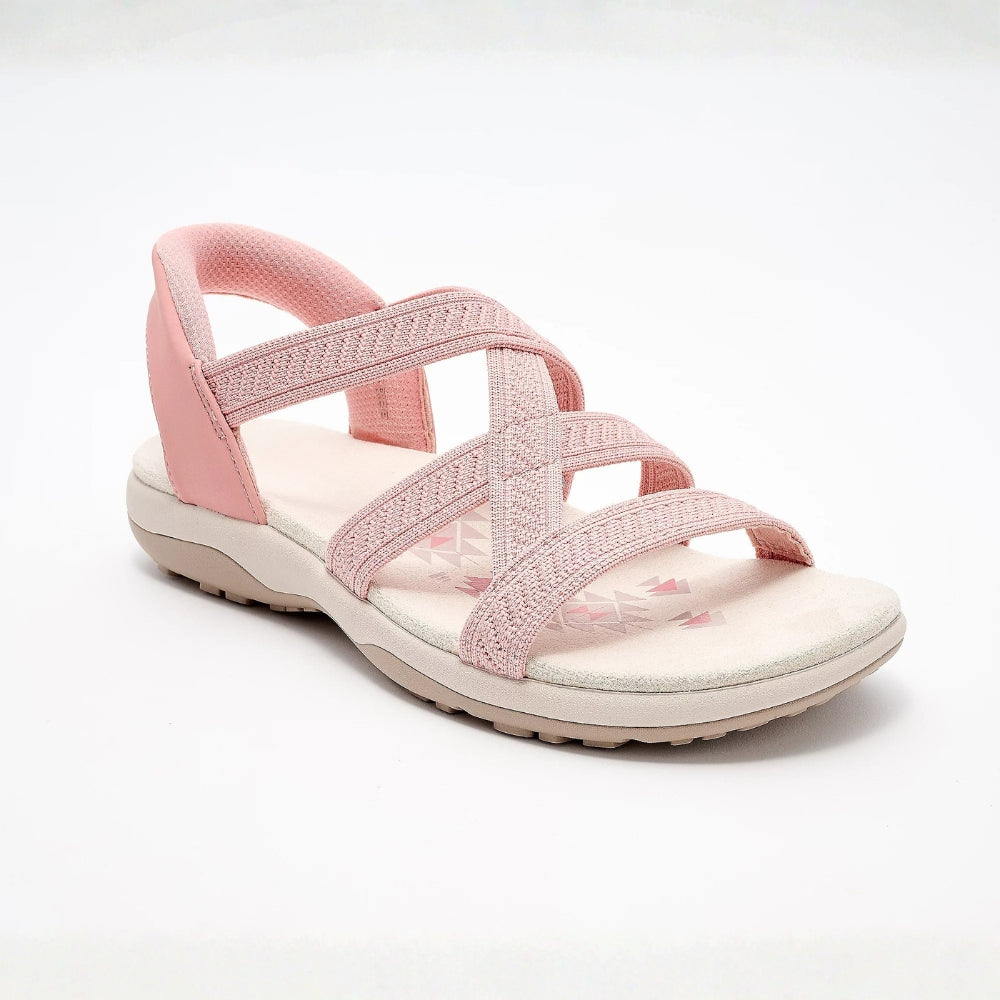 Reggae Knit Crossover Sandals – Slip On, Stay All Day
