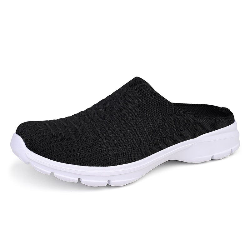 MEN'S BREATHABLE COMFORTABLE LIGHT HALF SLIPPERS