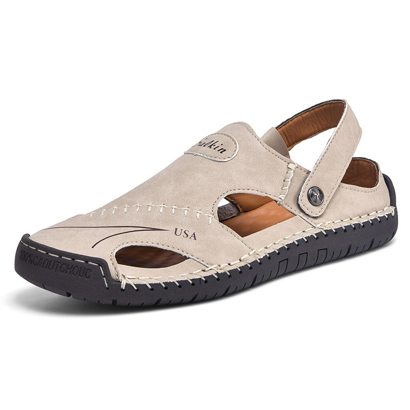 Men's Summer Outdoor Leather Sandals