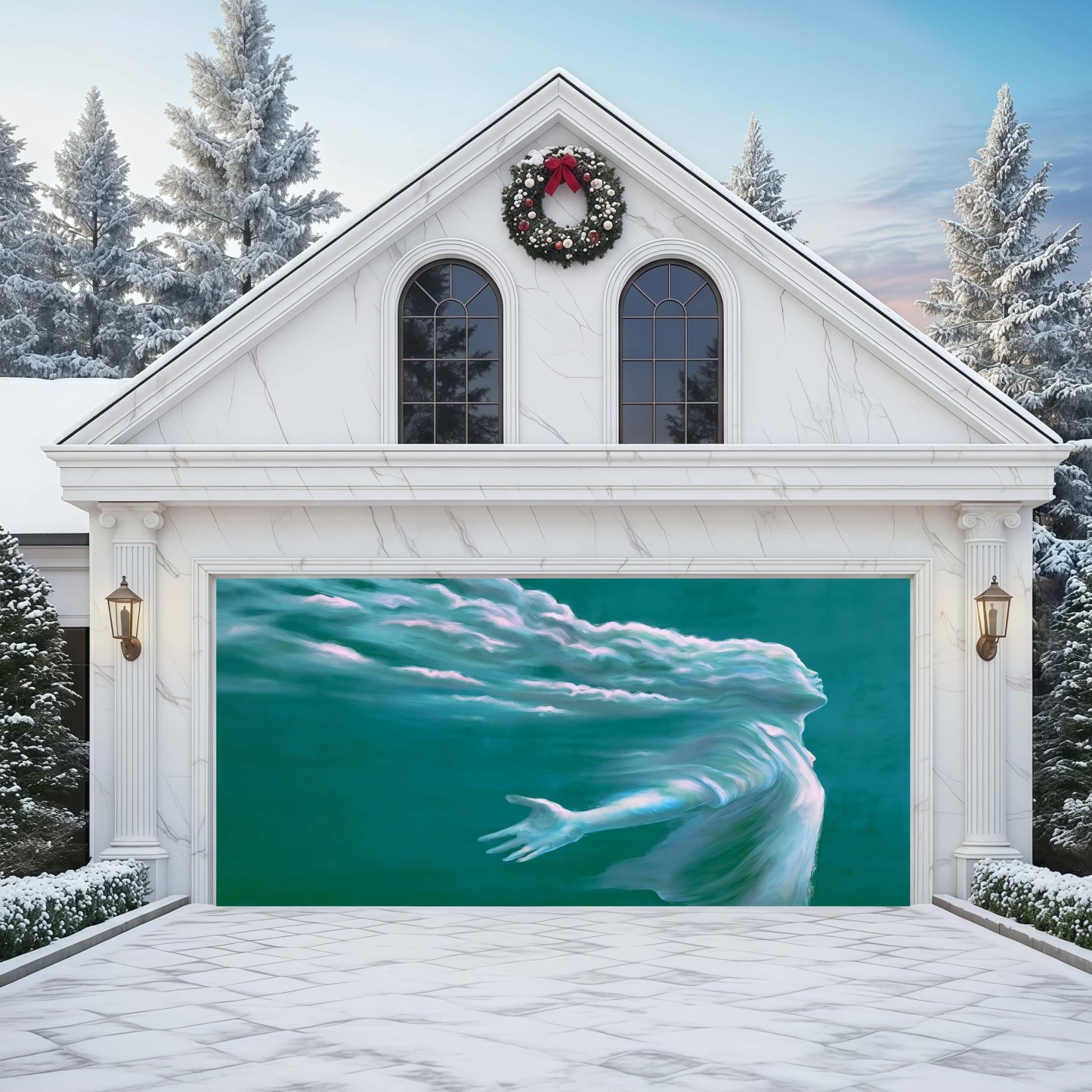 The Unfettered Soul | Abstract Garage Door Covers