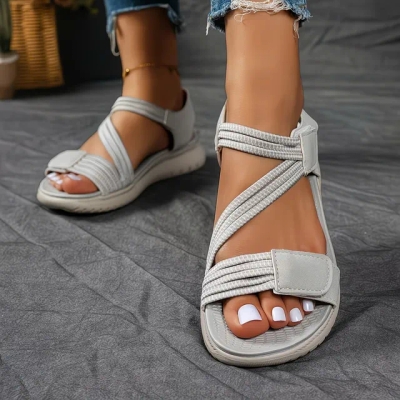 🔥2026 Summer Best Seller — Last Day Sale 60% OFF!🔥Women's Soft-Sole Orthopedic Sandals | Ultra-Comfortable Open-Toe Design
