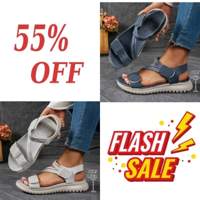 🔥2026 Summer Best Seller — Last Day Sale 60% OFF!🔥Women's Soft-Sole Orthopedic Sandals | Ultra-Comfortable Open-Toe Design