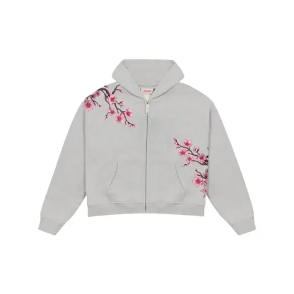 FIRST BLOSSOM ZIP-HOODIE