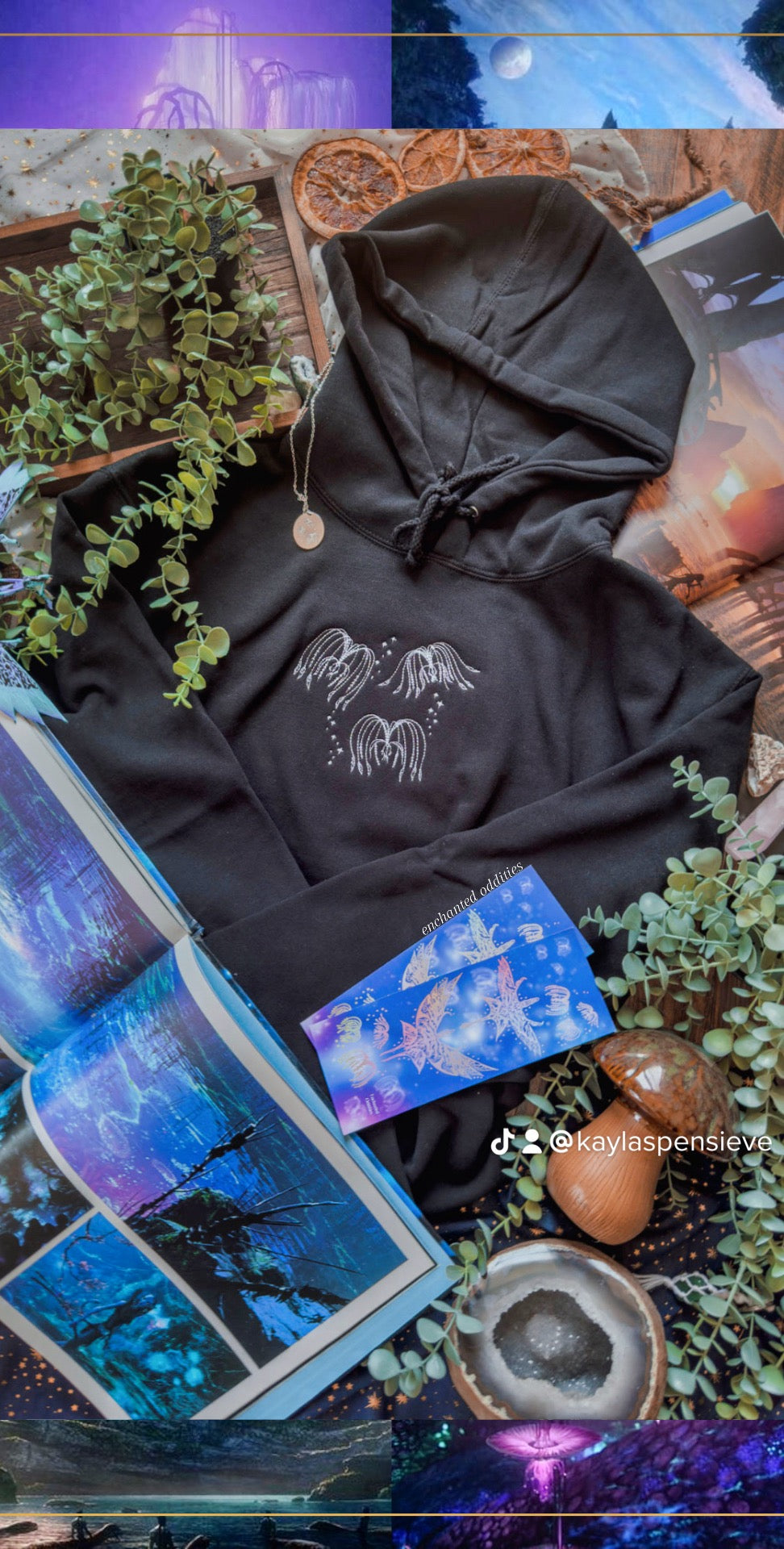 Sacred Seeds Embroidered Hoodie