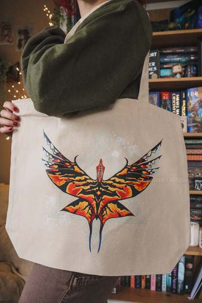 Last Shadow Printed Tote Bag