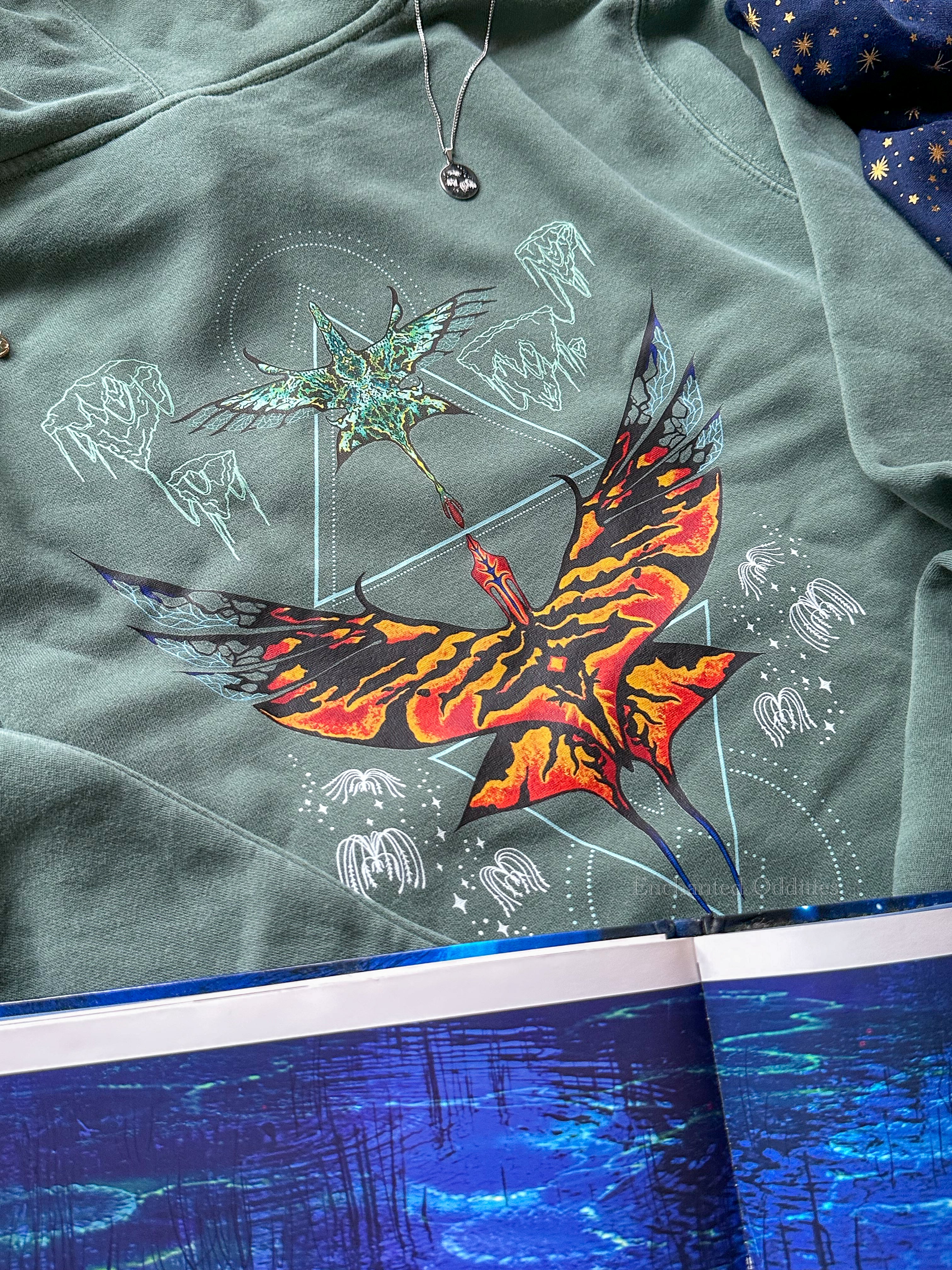Pandora Rainforest Printed Hoodie