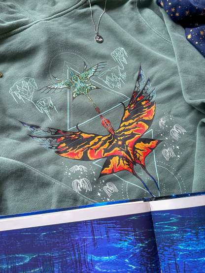 Pandora Rainforest Printed Hoodie