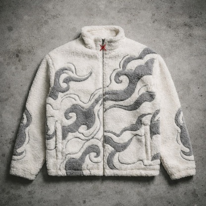 Luffy Gear 5 Sherpa Fleece Jacket