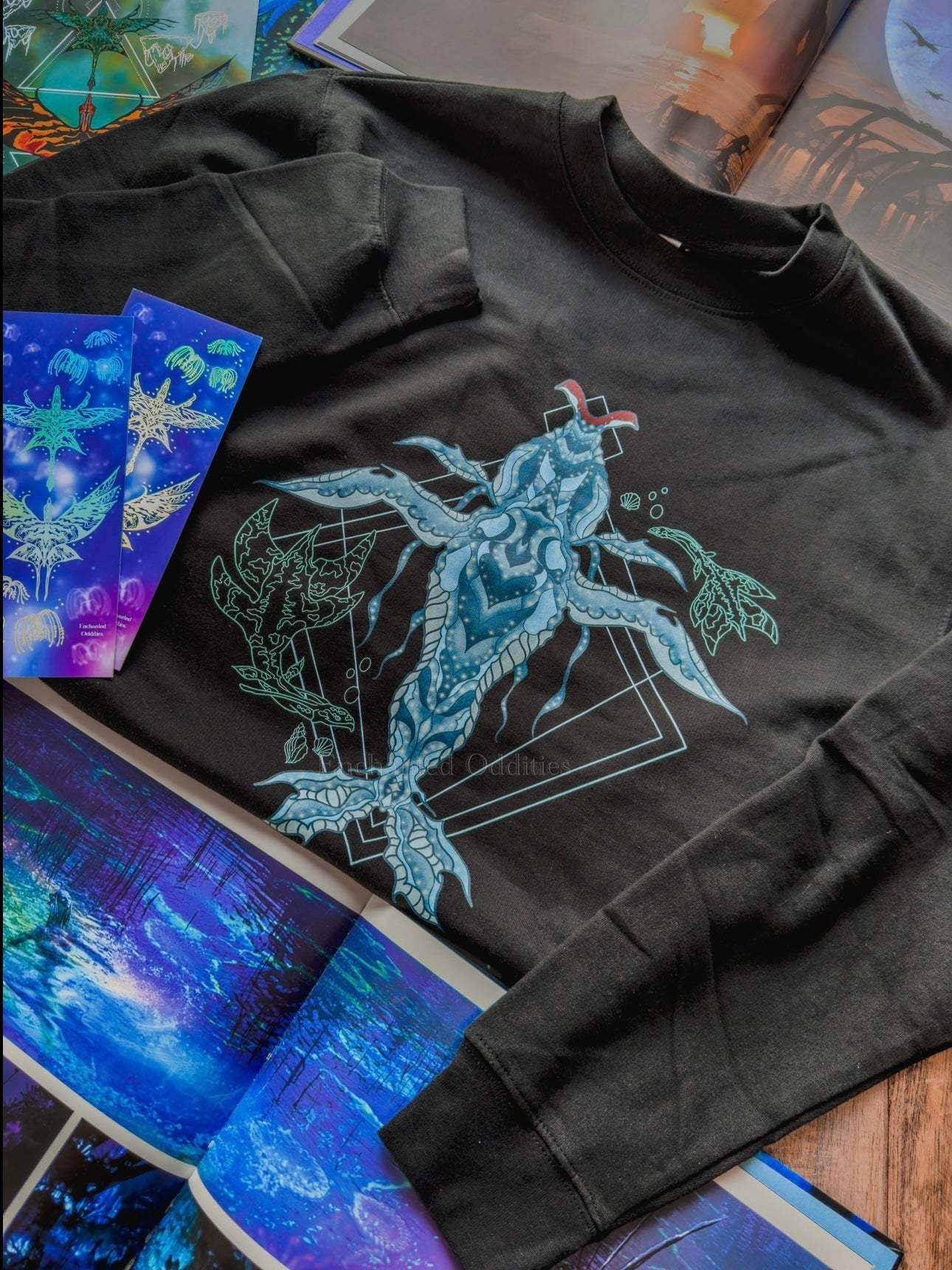 Spirit Sibling Printed Crewneck