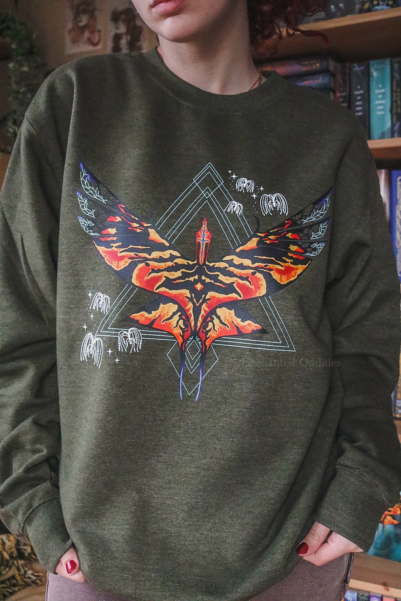 Last Shadow Printed Crewneck