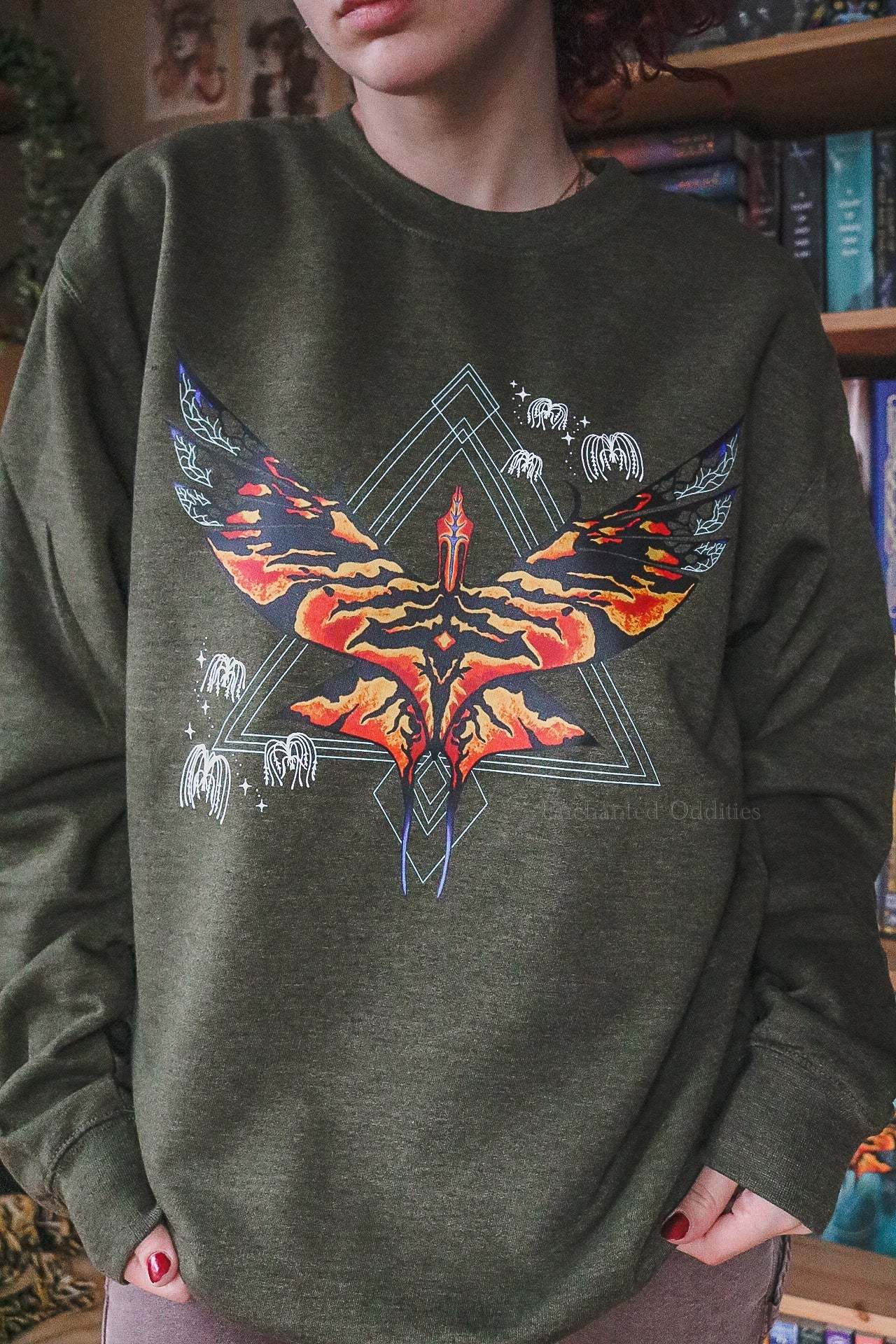 Last Shadow Printed Crewneck