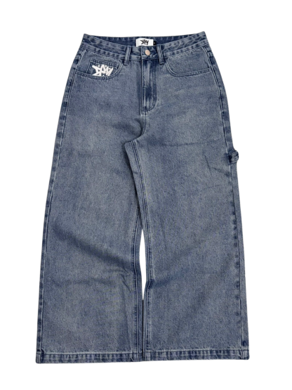 PRE-ORDER | BAGGY BLUE JEANS