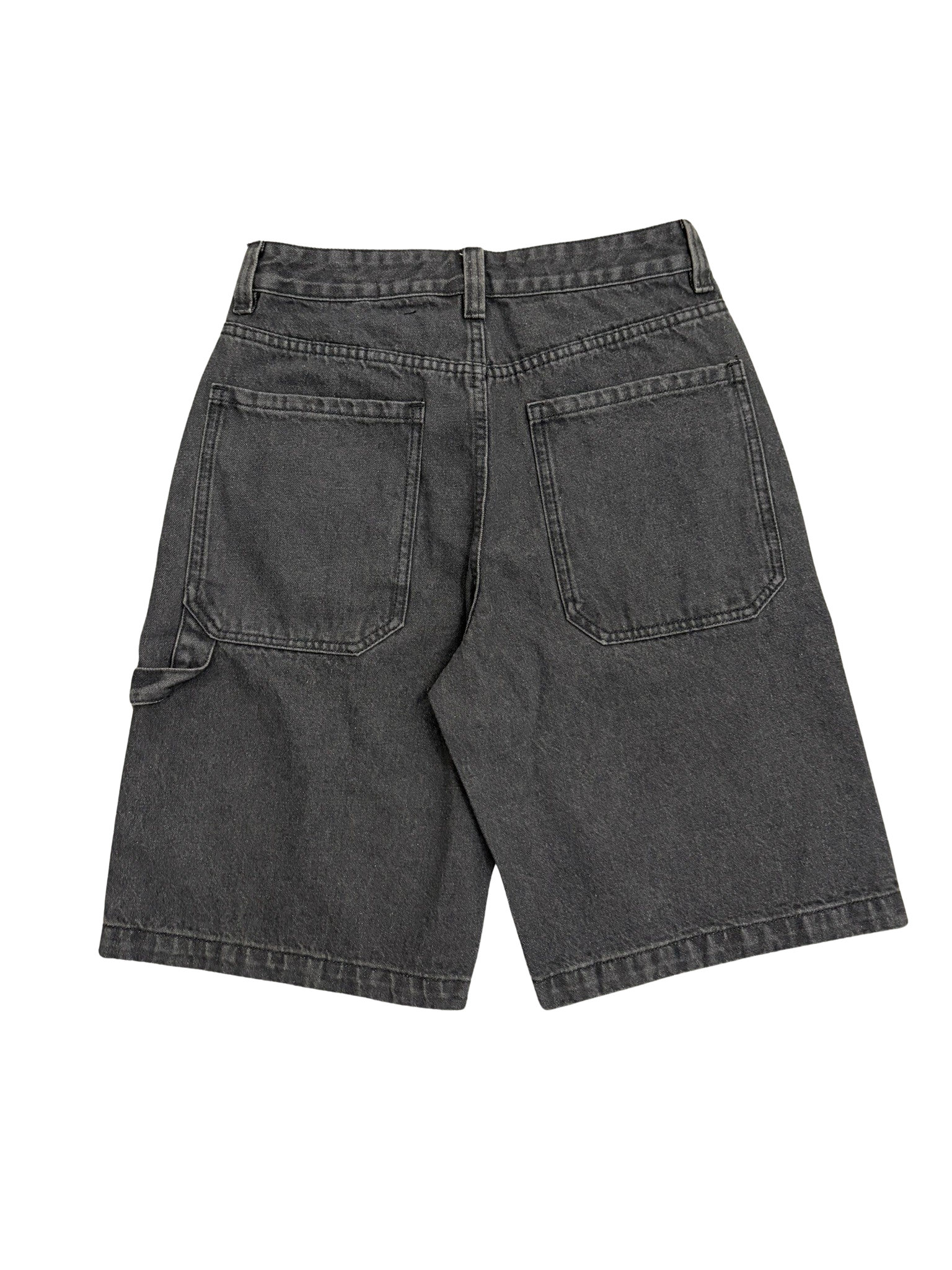 BAGGY DARK GREY JORTS