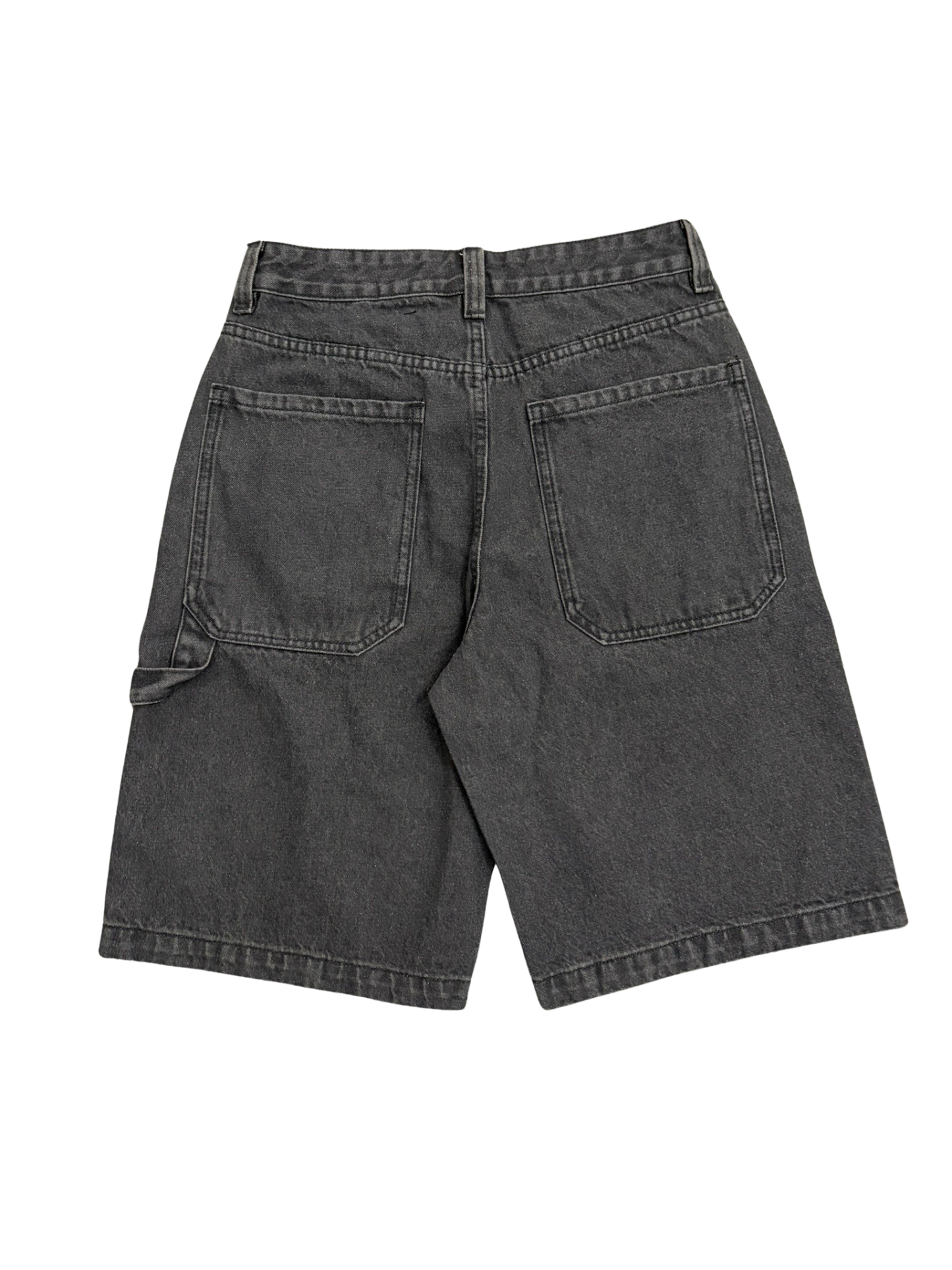 BAGGY DARK GREY JORTS