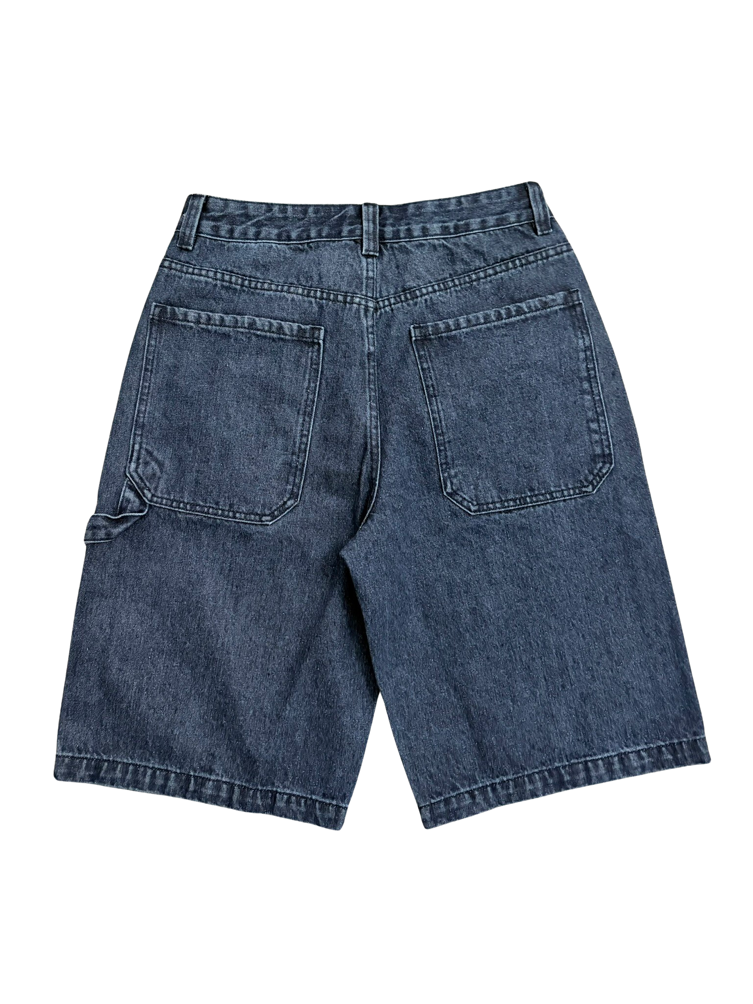 BAGGY NAVY JORTS