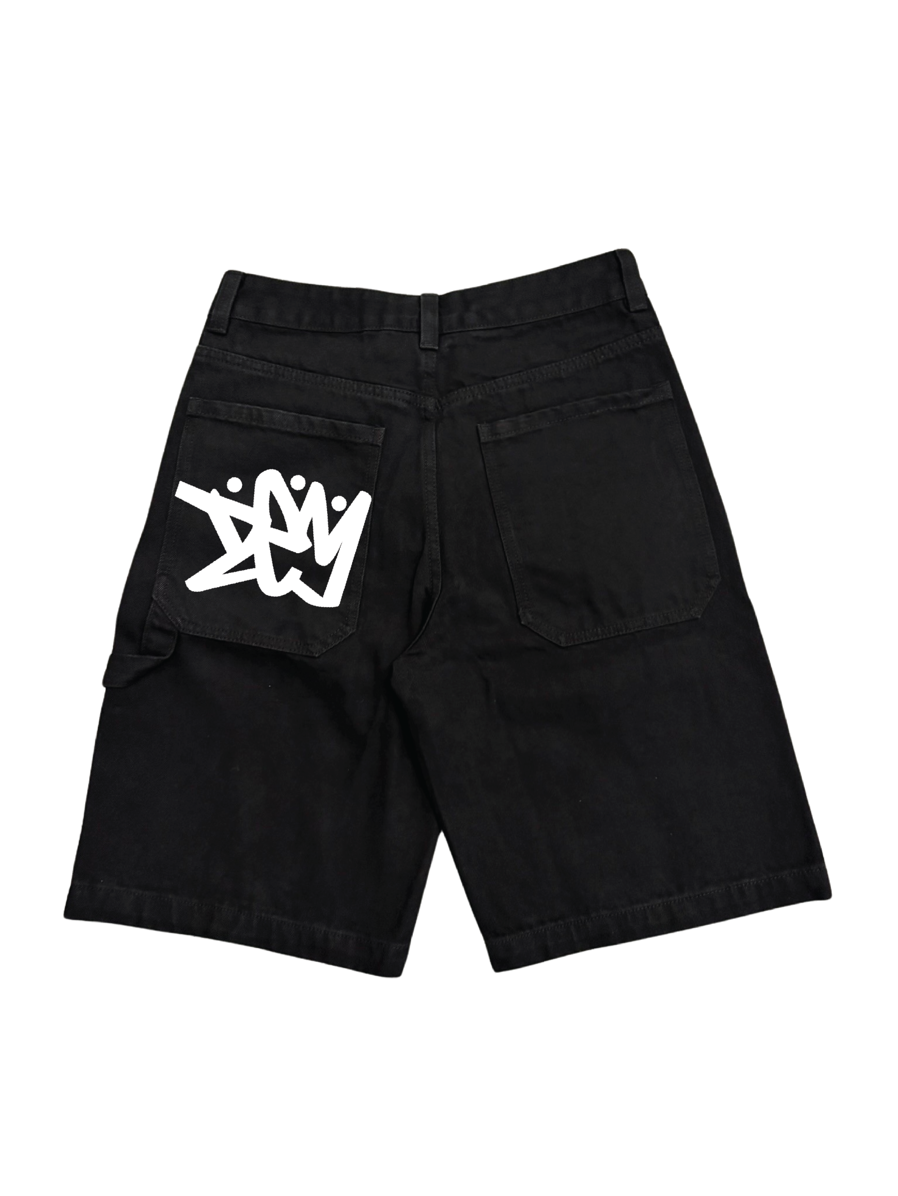 BAGGY BLACK JORTS