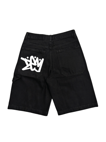 BAGGY BLACK JORTS