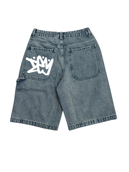 BAGGY BLUE JORTS
