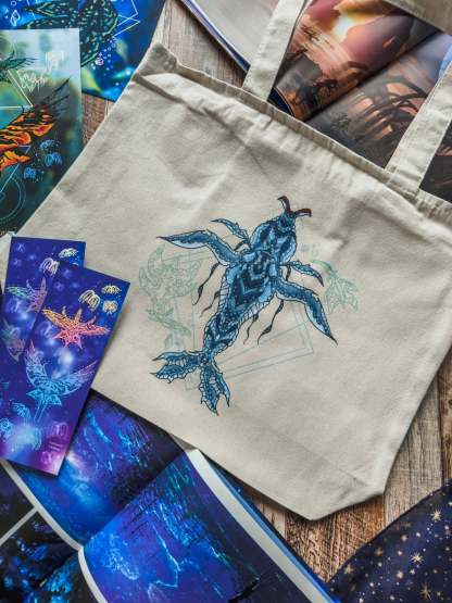 Spirit Sibling Printed Tote Bag