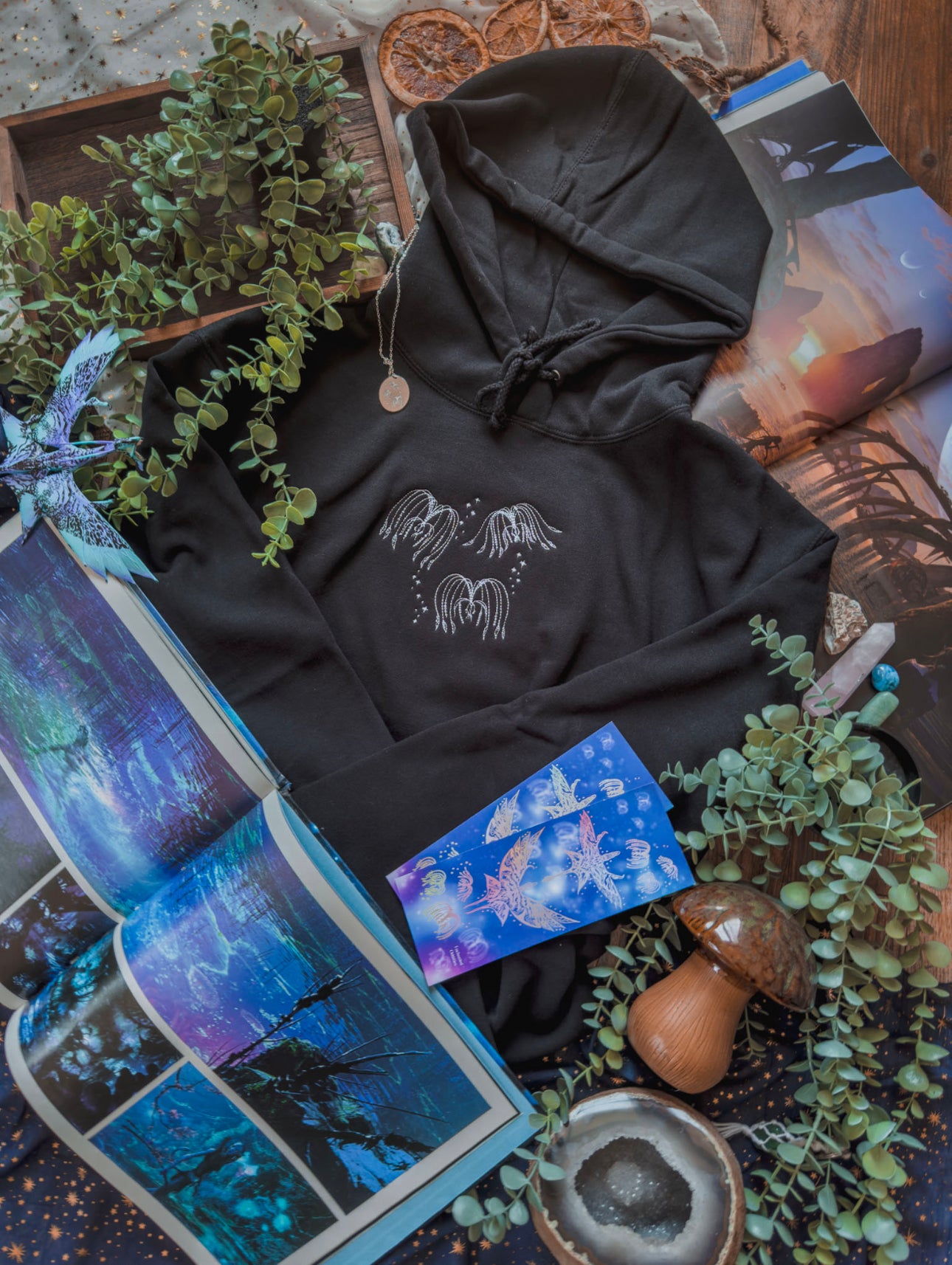 Sacred Seeds Embroidered Hoodie
