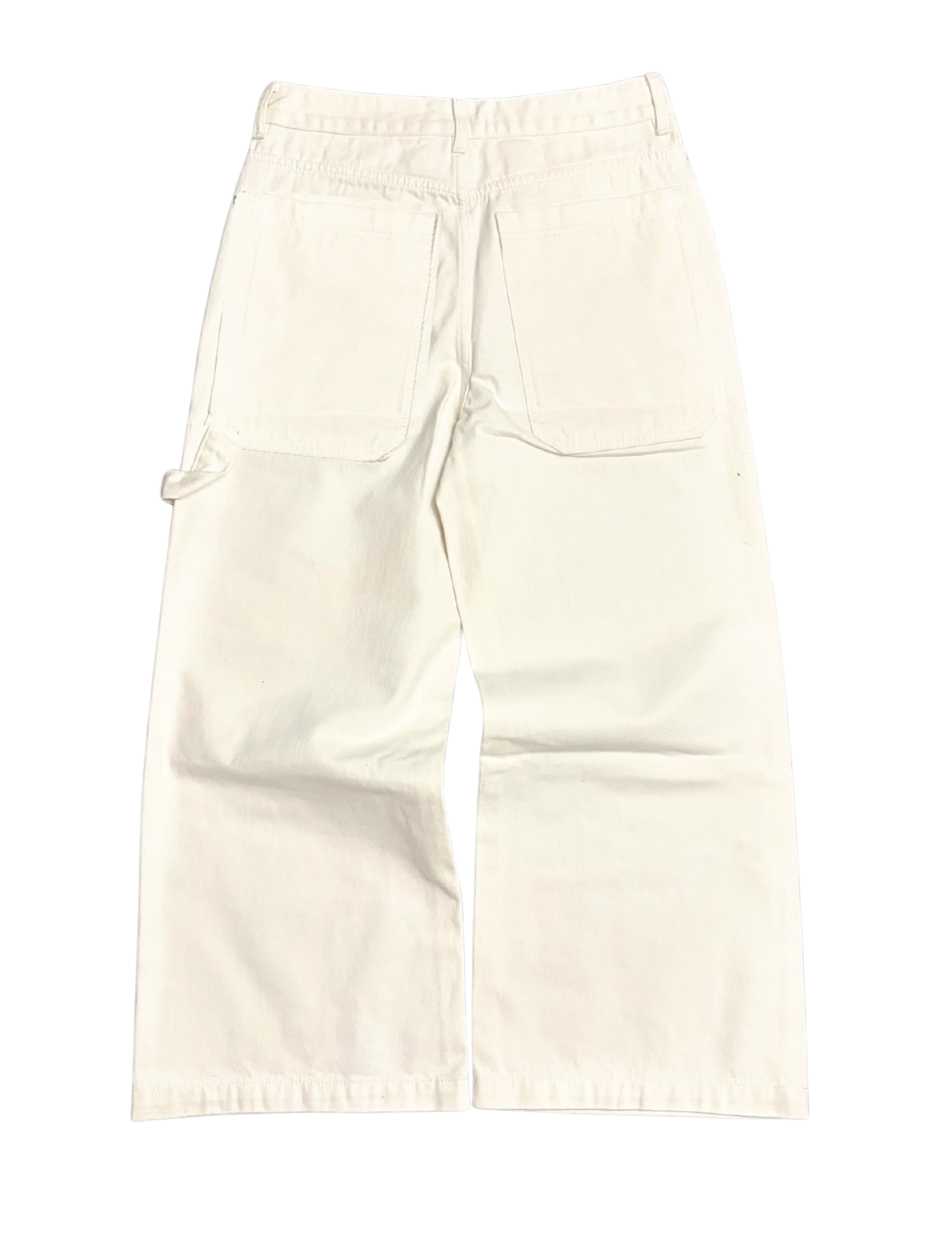 PRE-ORDER | BAGGY WHITE JEANS