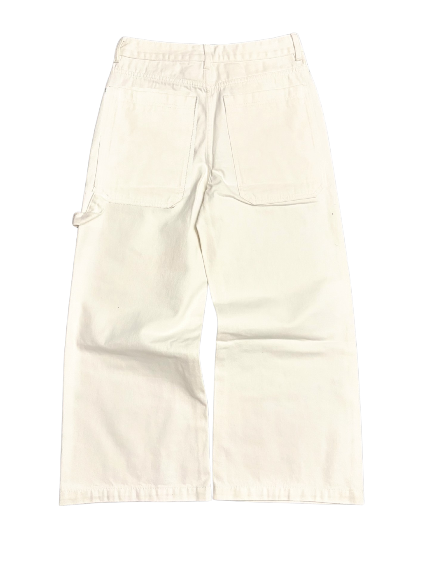 PRE-ORDER | BAGGY WHITE JEANS