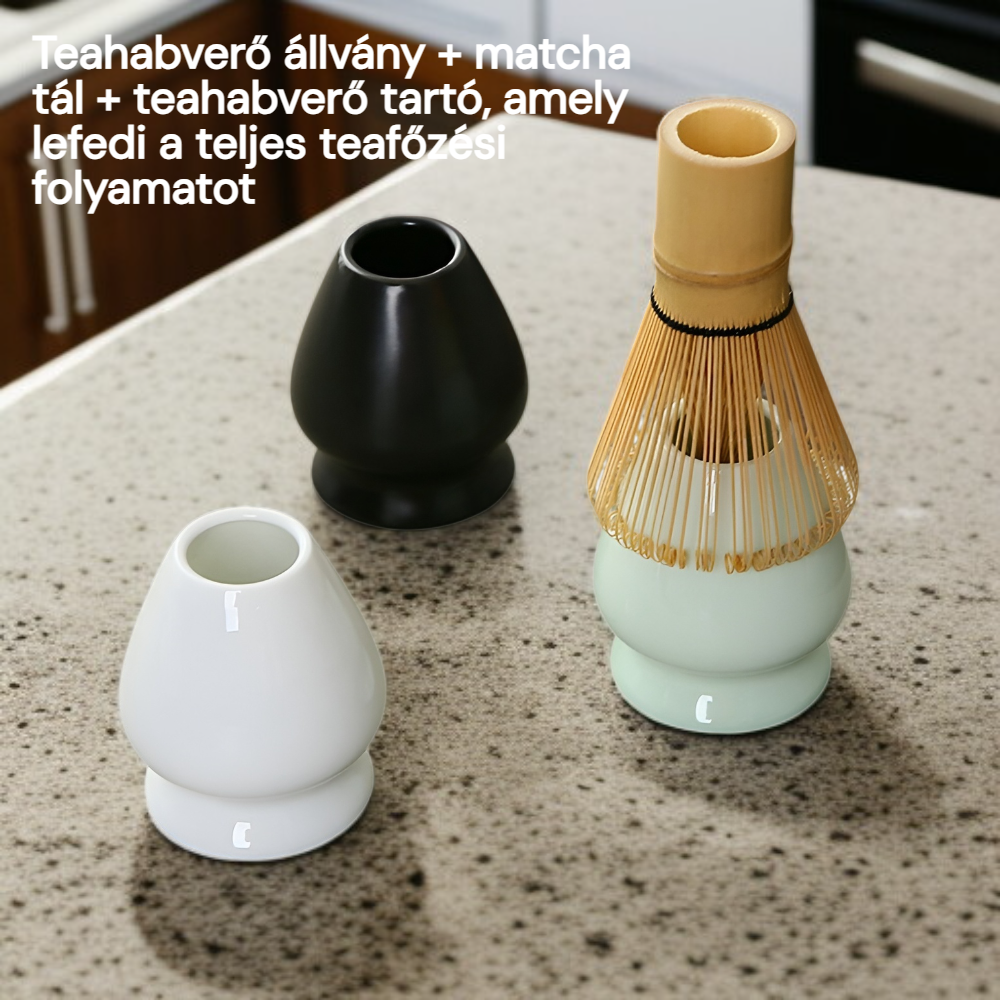 Kerámia teahabverő állvány